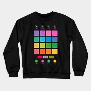 Dj Electronic Dance Music Mixer Crewneck Sweatshirt